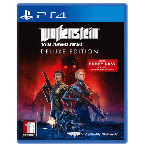 [PS4] 울펜슈타인 영블러드 디럭스 한글 - 레거시팩 DLC 증정